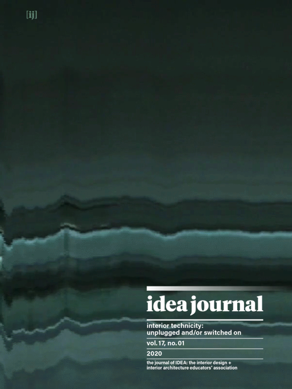 Cover of volume 17 number 1 of idea journal featuring a video by Linda Matthews
